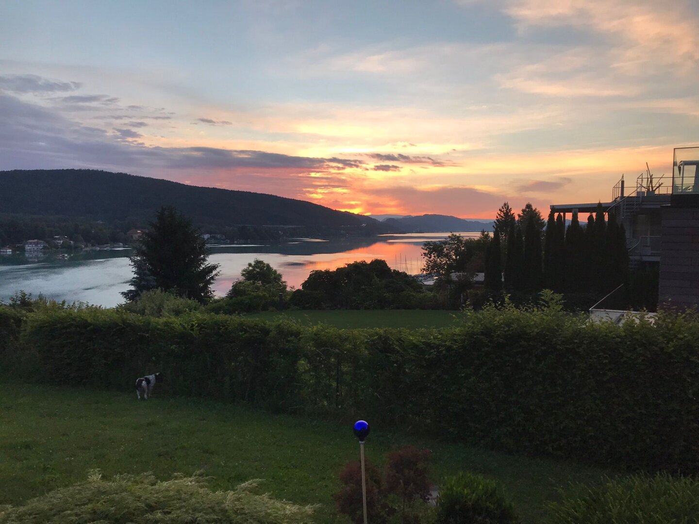 Abendsonne / Blick über den Wörthersee